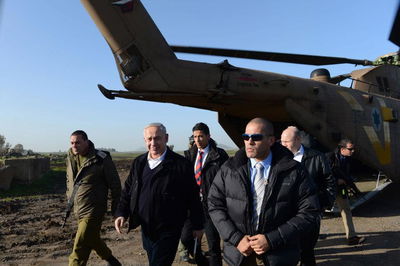 ראש הממשלה ברמת הגולן: "עוקבים אחר הנעשה בסוריה"
