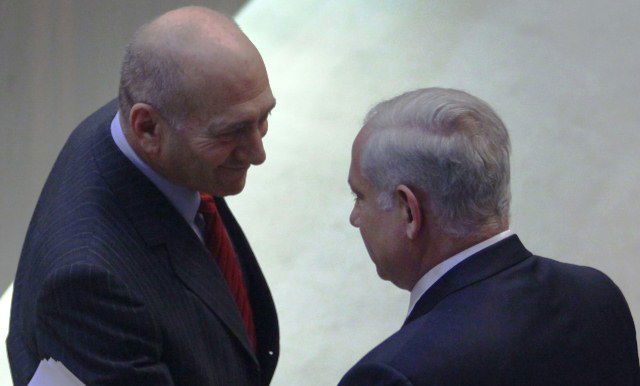 אלומרט ונתניהו