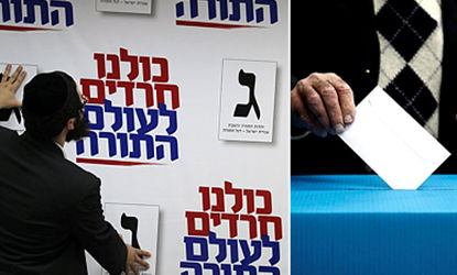 המפלגות החרדיות בבעיה