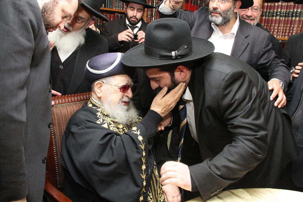 רבני גילה במעונו של מרן הגר"ע יוסף