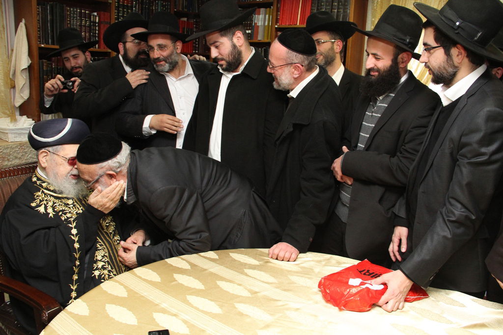 רבני גילה במעונו של מרן הגר"ע יוסף