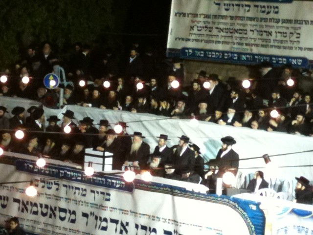 האדמו"ר מסאטמר התקבל בירושלים