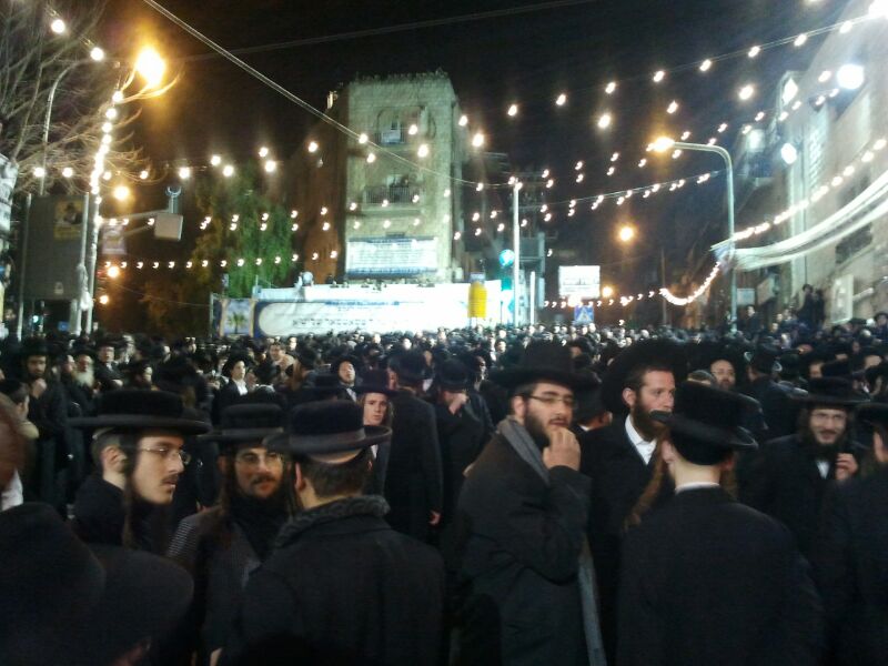 האדמו"ר מסאטמר התקבל בירושלים