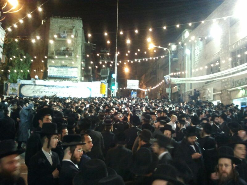 האדמו"ר מסאטמר התקבל בירושלים