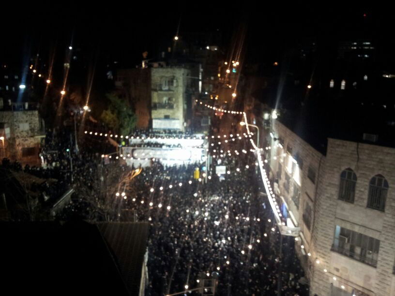 האדמו"ר מסאטמר התקבל בירושלים