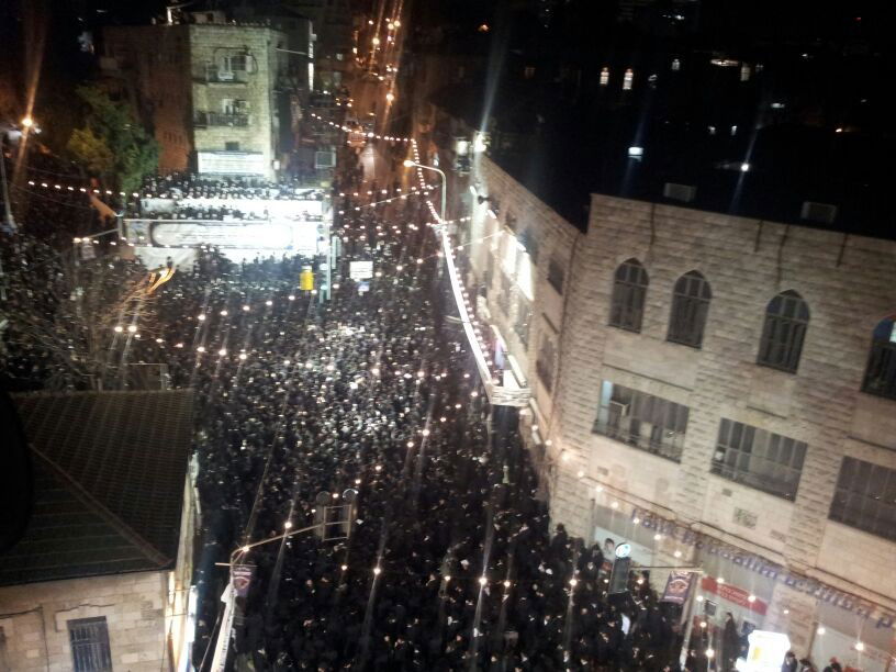 האדמו"ר מסאטמר התקבל בירושלים