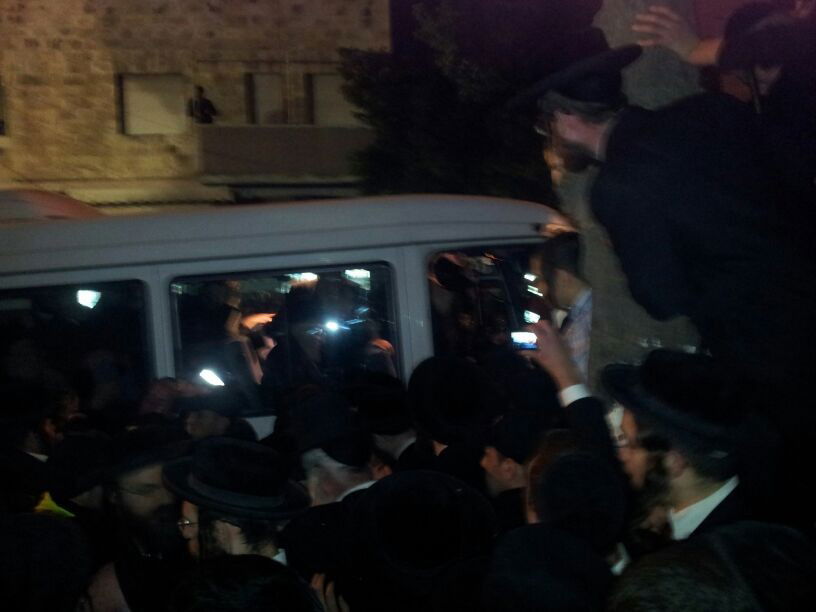 האדמו"ר מסאטמר התקבל בירושלים