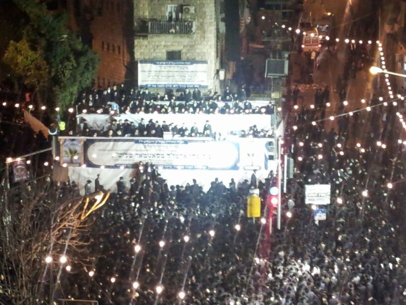 האדמו"ר מסאטמר התקבל בירושלים