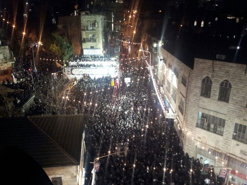 האדמו"ר מסאטמר התקבל בירושלים