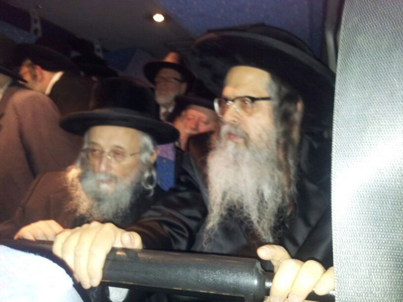 האדמו"ר מסאטמר התקבל בירושלים