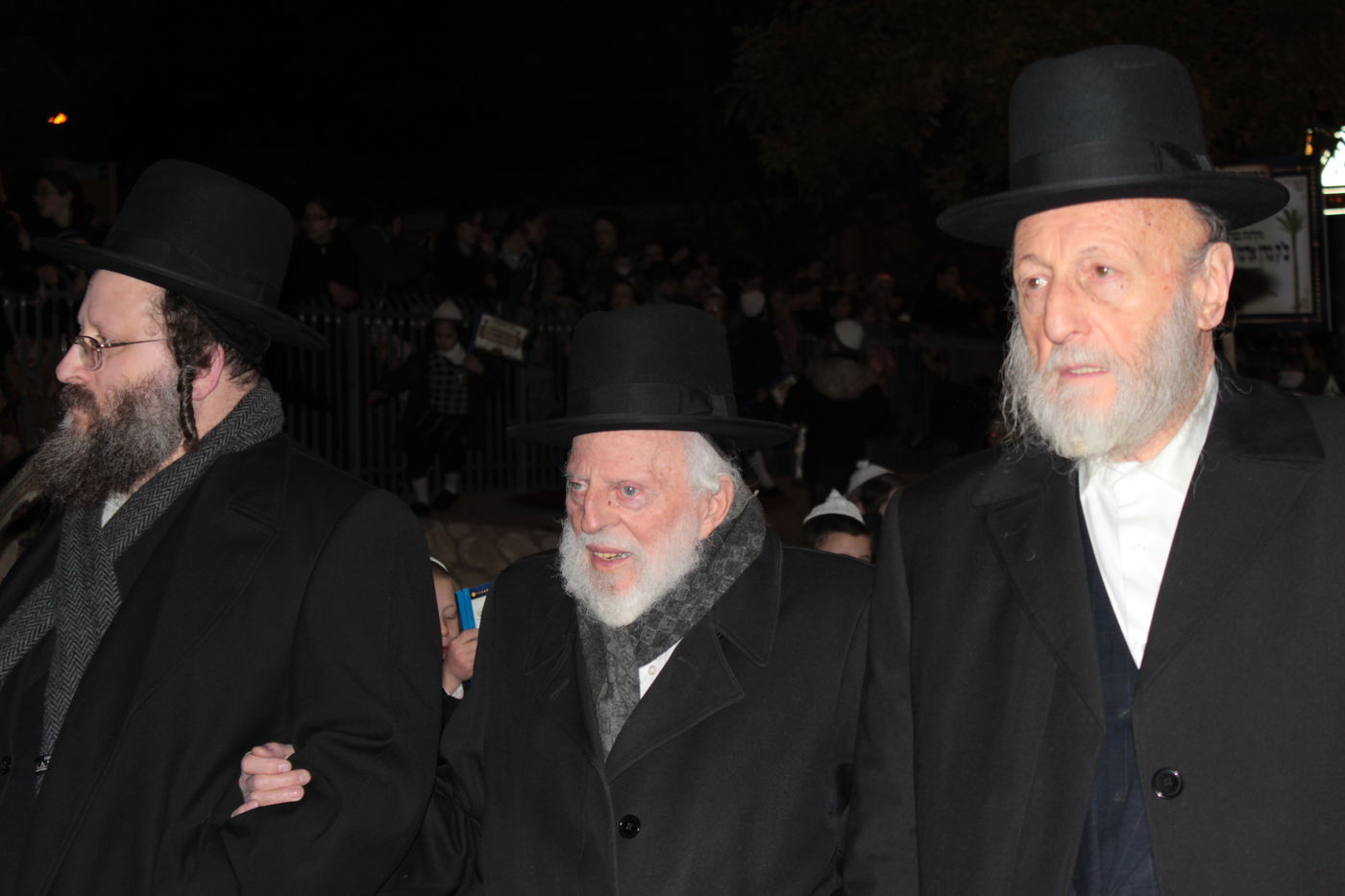 רבבות חסידים קיבלו את האדמו"ר מסאטמר בי-ם