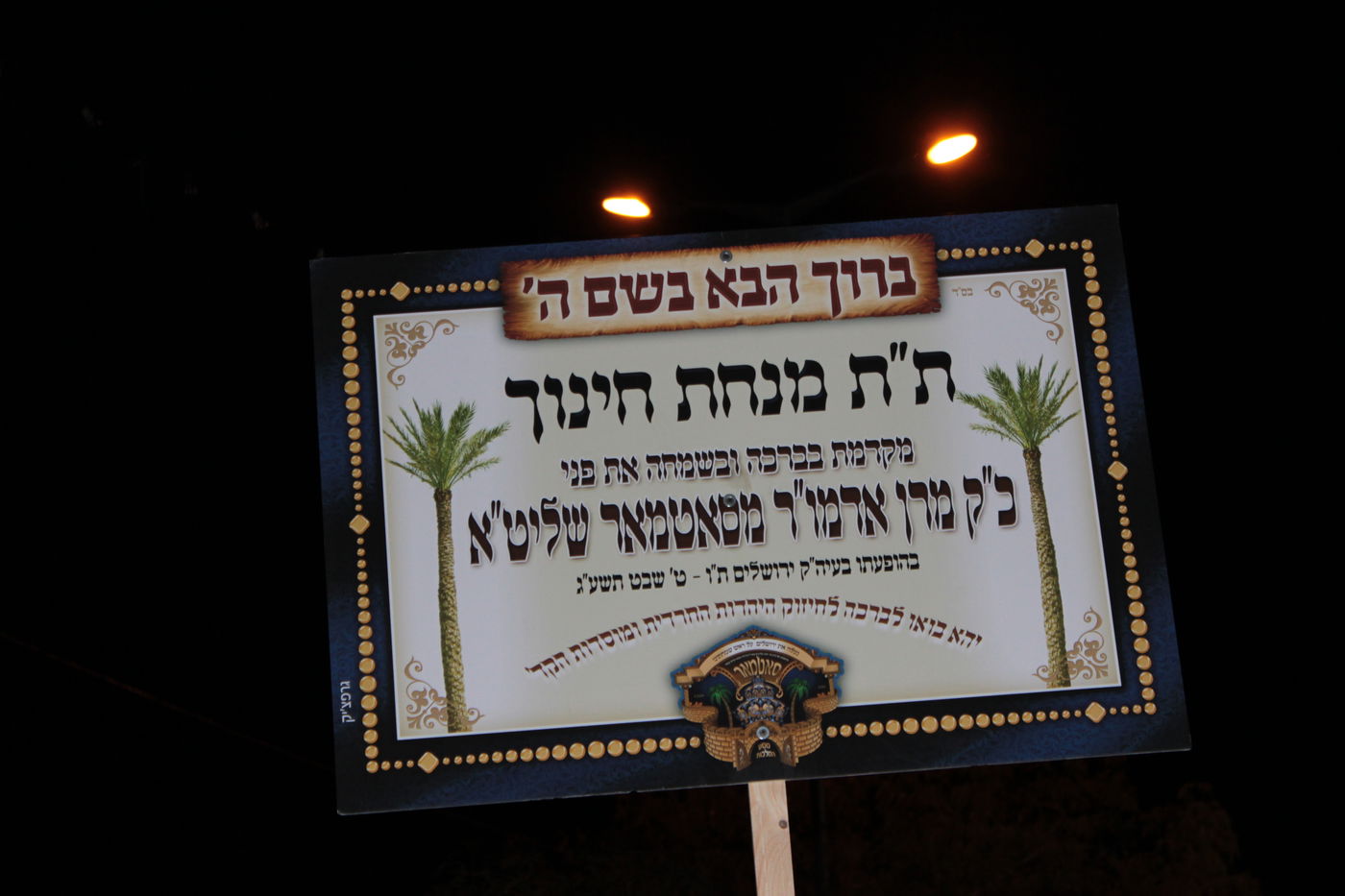 רבבות חסידים קיבלו את האדמו"ר מסאטמר בי-ם