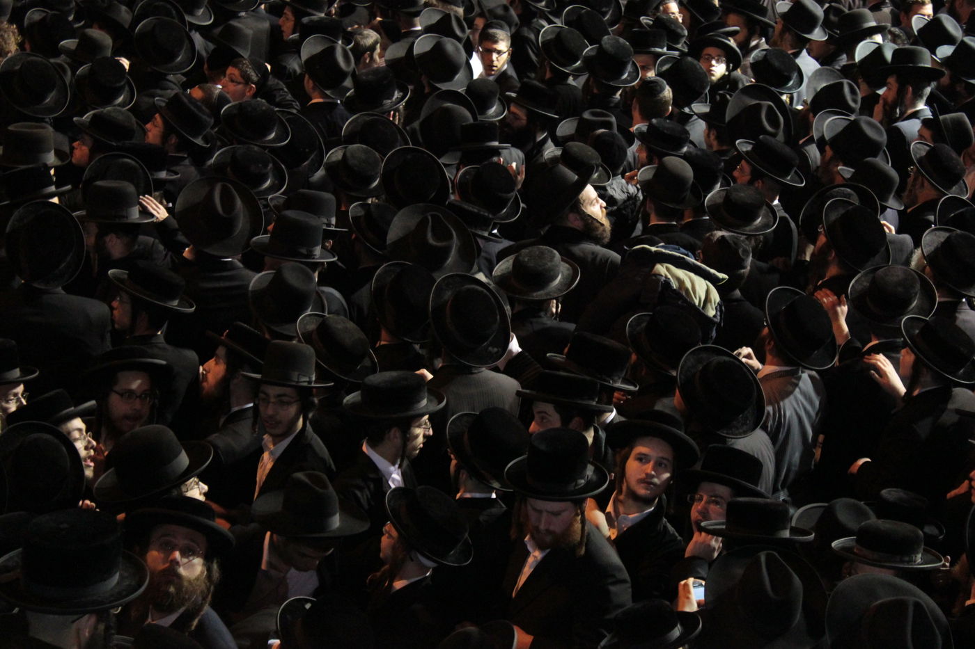 רבבות חסידים קיבלו את האדמו"ר מסאטמר בי-ם