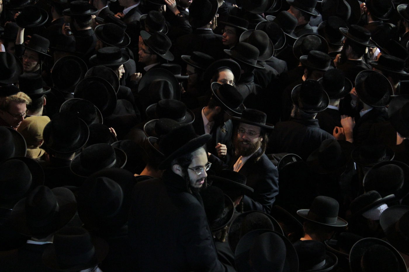 רבבות חסידים קיבלו את האדמו"ר מסאטמר בי-ם