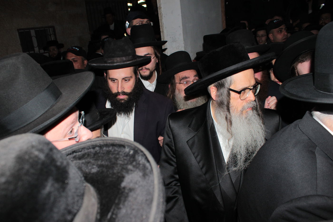 רבבות חסידים קיבלו את האדמו"ר מסאטמר בי-ם