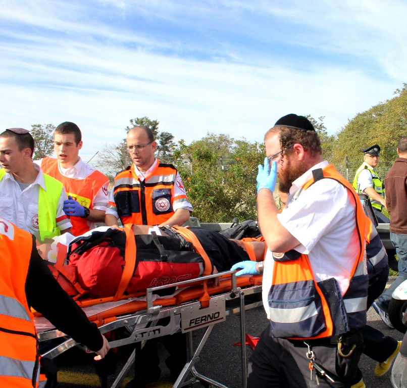 רוכב אופנוע חרדי נפצע באורח קשה