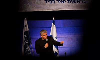 יאיר לפיד. לא מוכן להתפשר