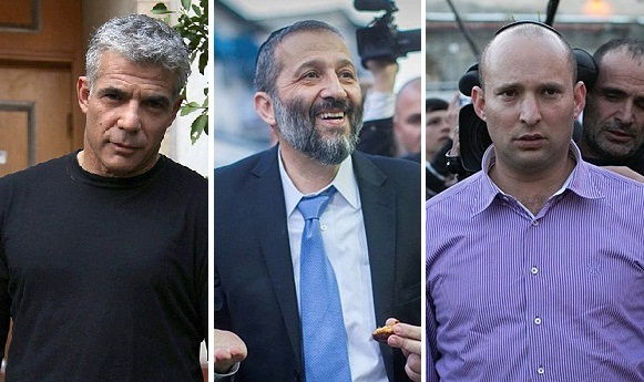 בנט, דרעי ולפיד