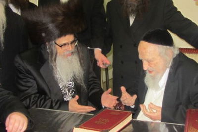 הרבנים בפגישה