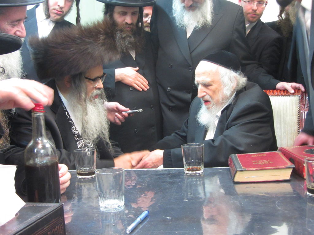 הרבי מסאטמר להגר"ש אויערבך: נשלחתי מארה"ב בשביל לחזק אתכם