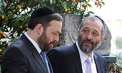 ראשי ש"ס, אריה דרעי ואריאל אטיאס