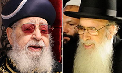 הגר"י עדס ומרן הגר"ע יוסף