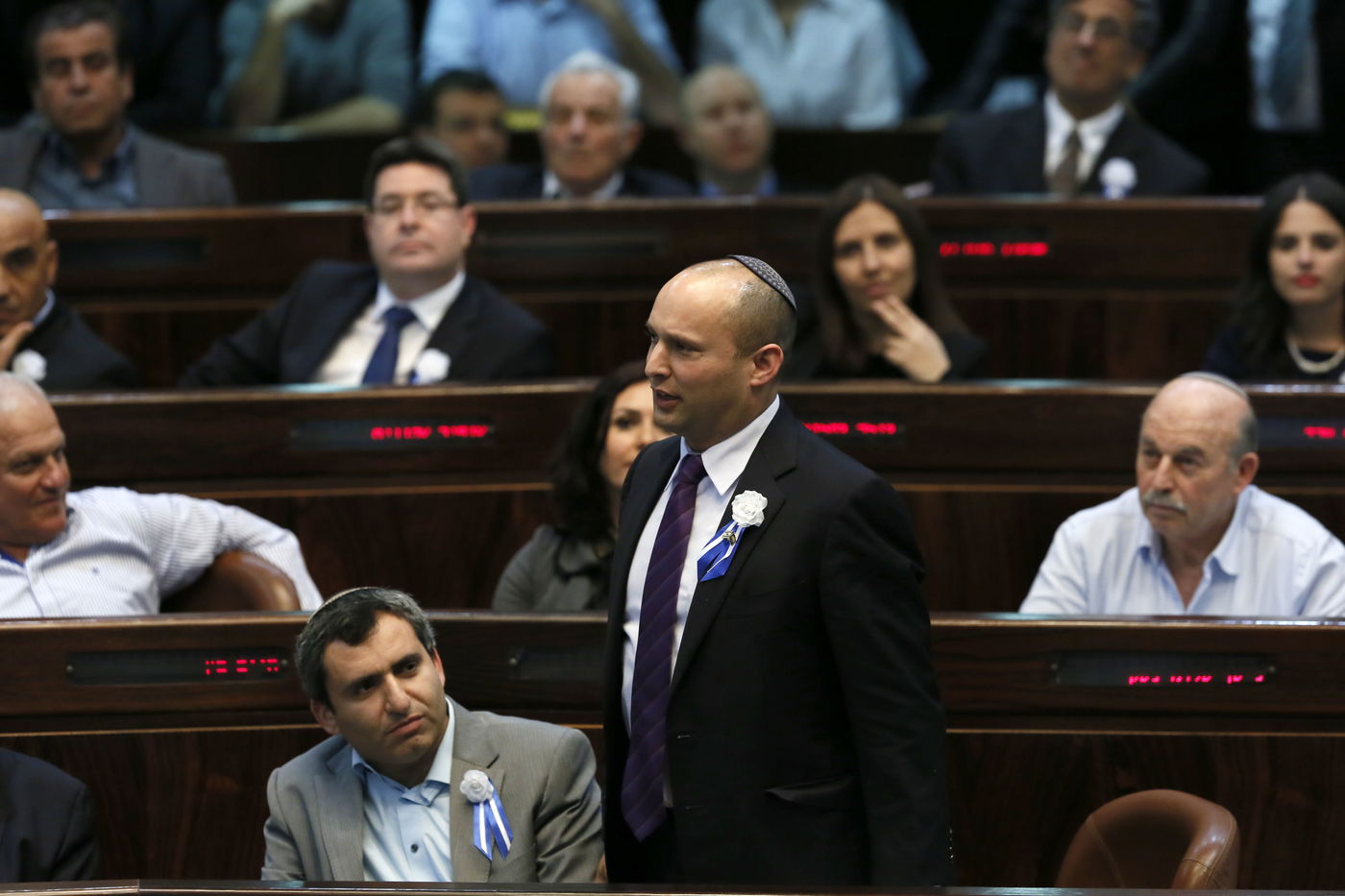 צפו בגלריה: היום הראשון של הח"כים בכנסת ה-19