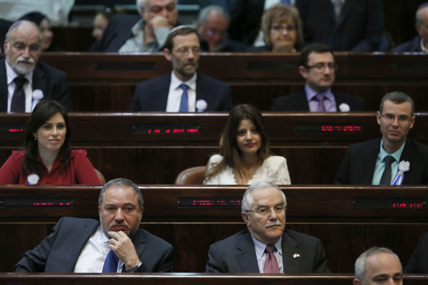 צפו בגלריה: היום הראשון של הח"כים בכנסת ה-19