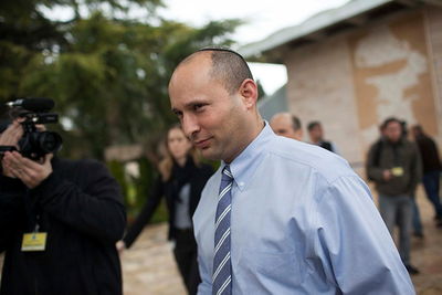 יו"ר הבית היהודי נפתלי בנט