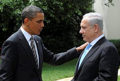 רוה"מ נתניהו והנשיא אובמה, בעבר