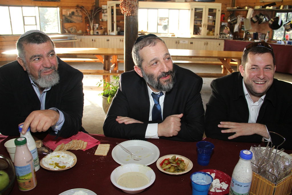 צפו: דרעי סייר בשומרון