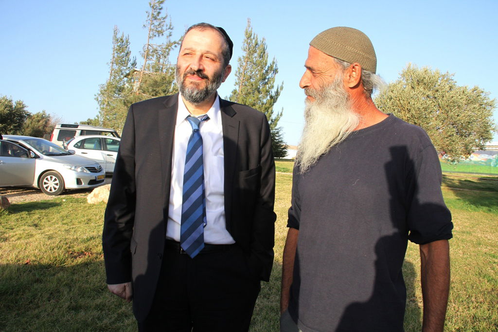 צפו: דרעי סייר בשומרון