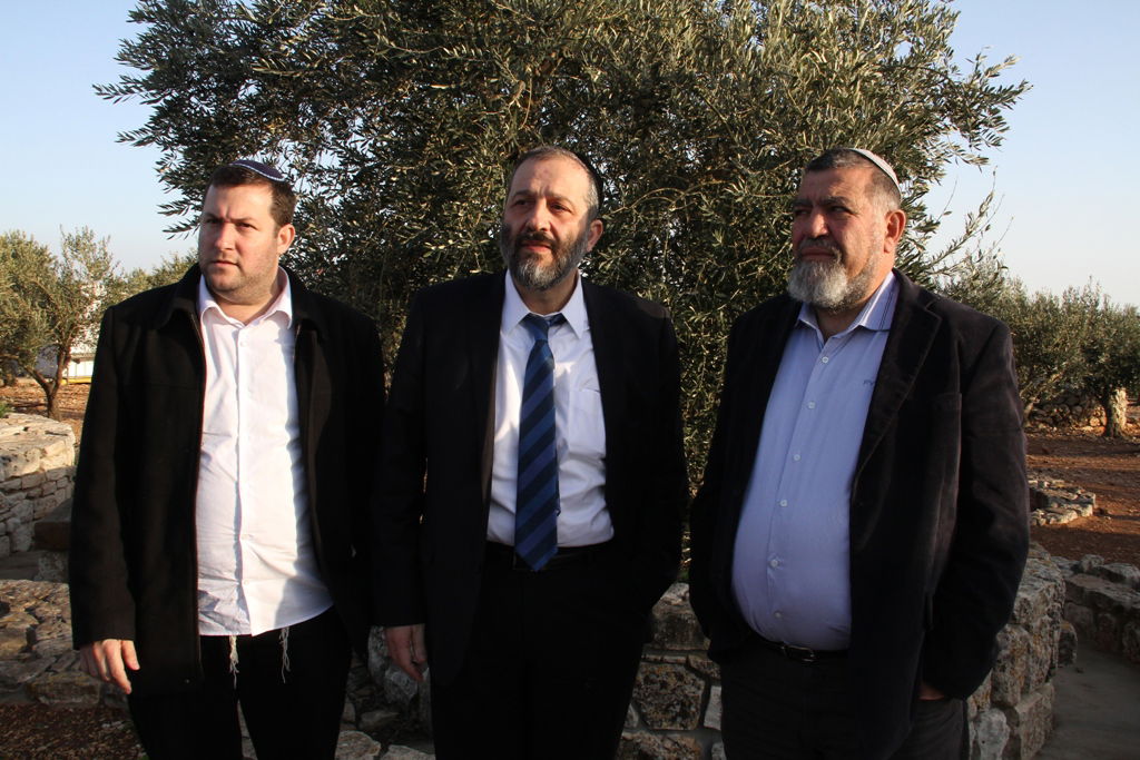 צפו: דרעי סייר בשומרון