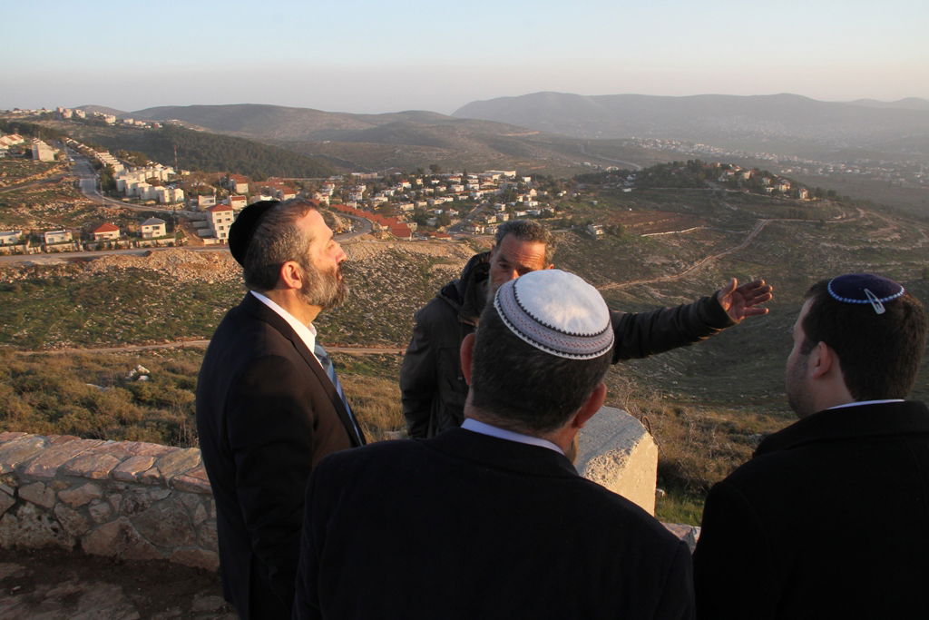 צפו: דרעי סייר בשומרון