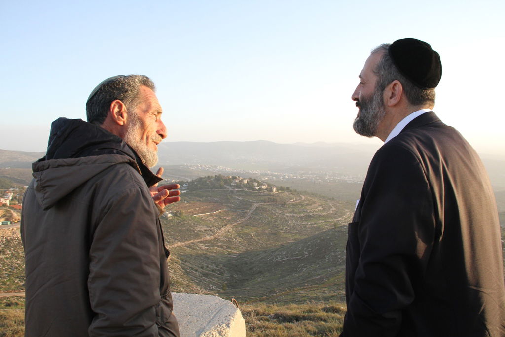 צפו: דרעי סייר בשומרון