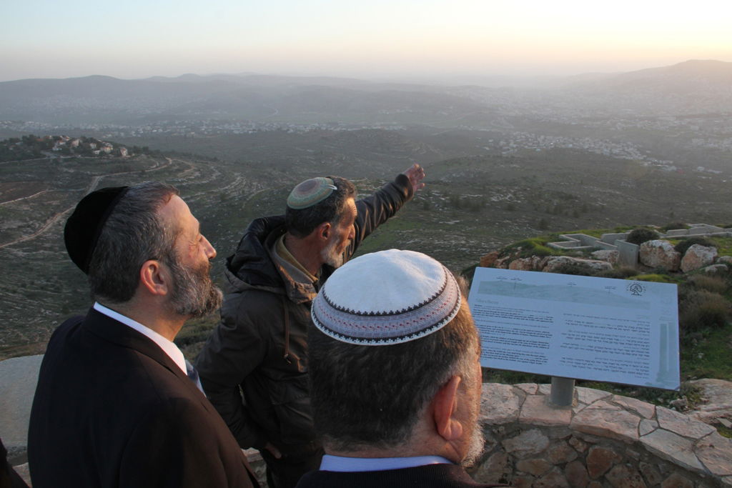 צפו: דרעי סייר בשומרון