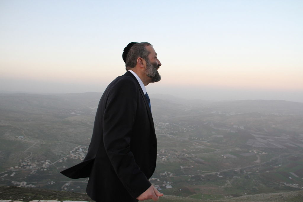 צפו: דרעי סייר בשומרון