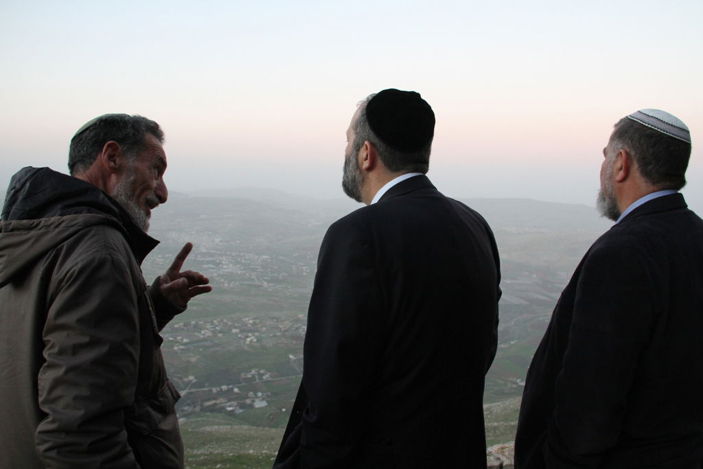 צפו: דרעי סייר בשומרון