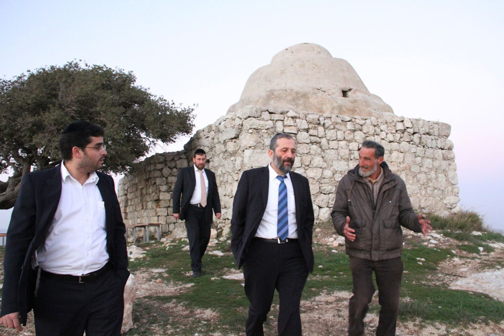 צפו: דרעי סייר בשומרון