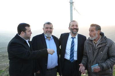 צפו: דרעי סייר בשומרון