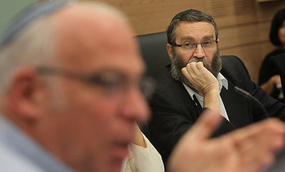 גפני ואריאל בוועדת הכספים