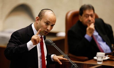 נפתלי בנט במליאת הכנסת