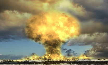 ניסוי גרעיני. העולם עוקב בדאגה