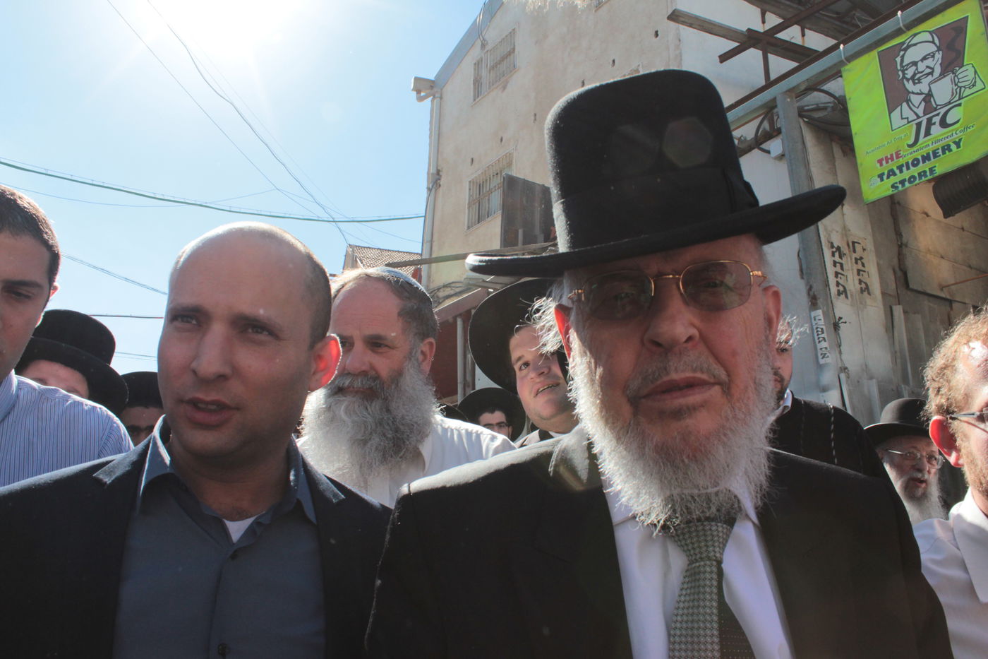 נפתלי בנט בביקור מיוחד בישיבת מיר • גלריה