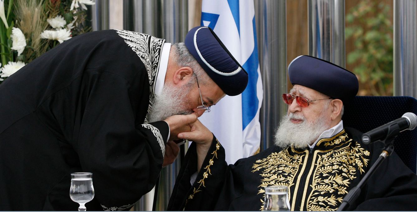 הגר"ש עמאר ומרן הגר"ע יוסף