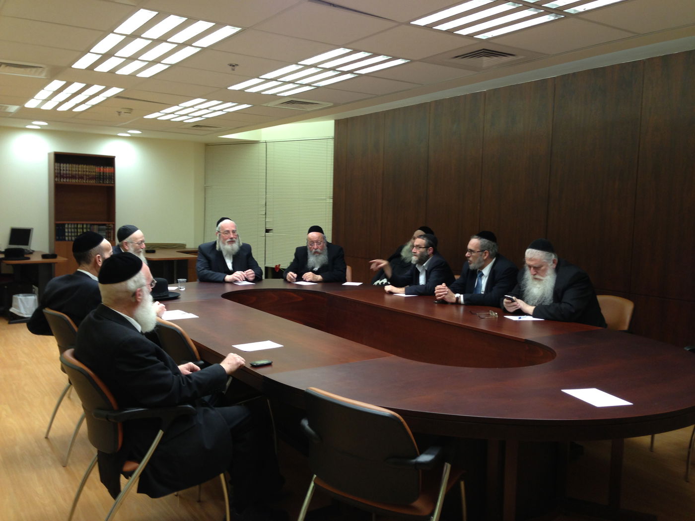 ח"כי 'יהדות התורה', הערב