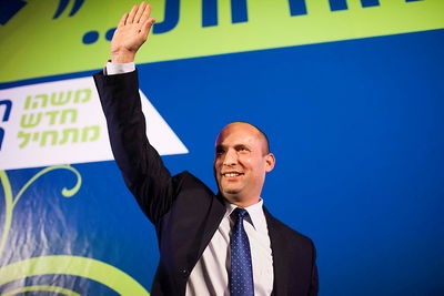 נפתלי בנט, הערב