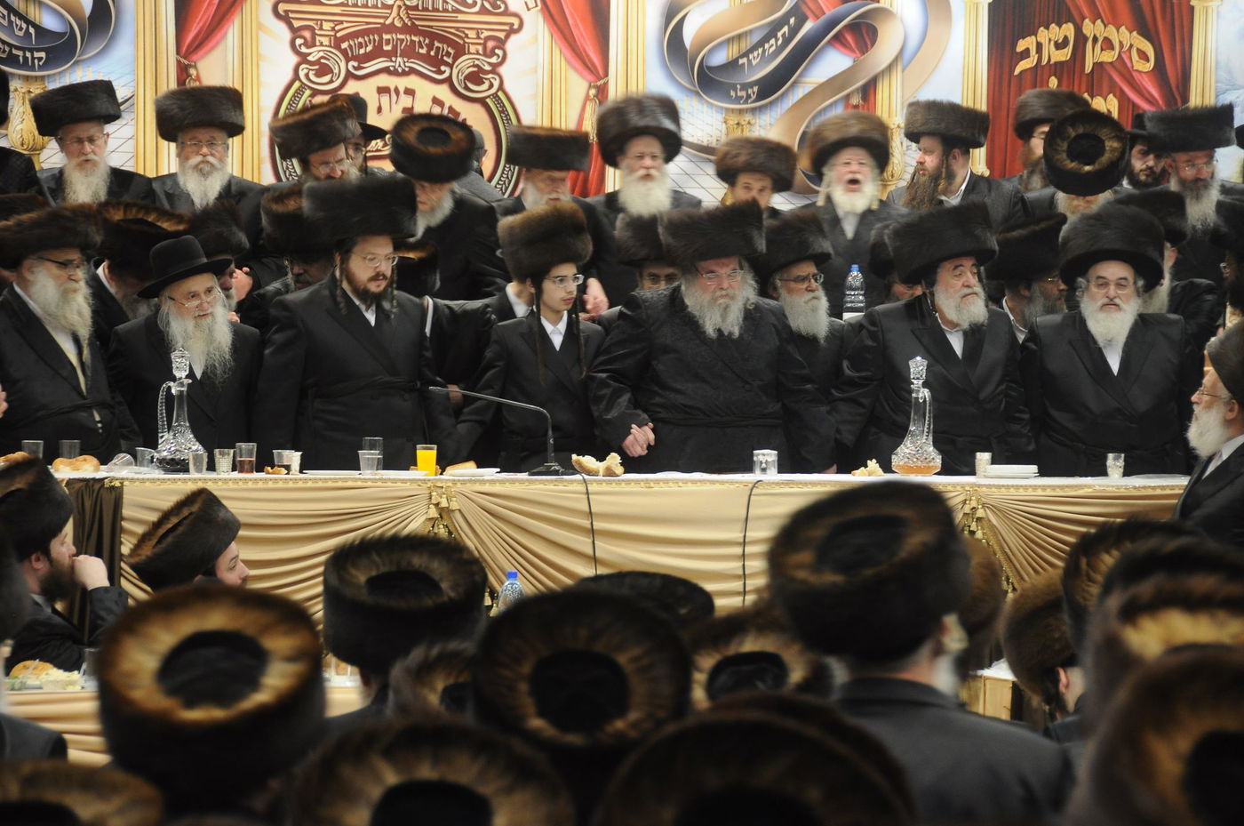 שמחת בית בעלזא • תיעוד ראשון