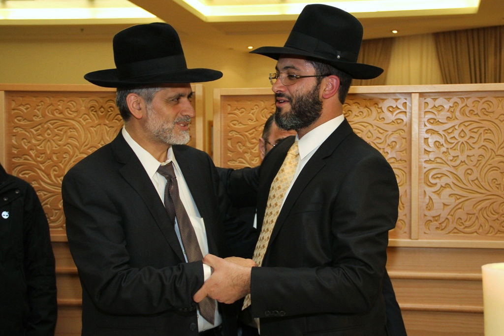 לסרי עם השר אלי ישי