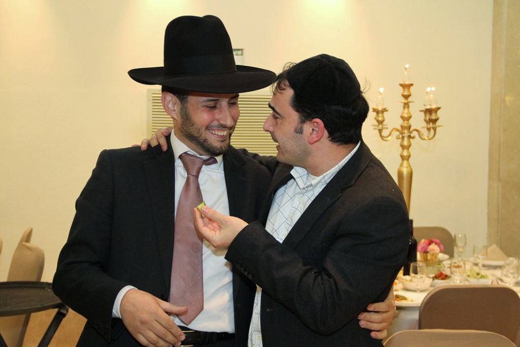 חיים ביטון יו"ר מטה הבחירות ואלישיב רבין